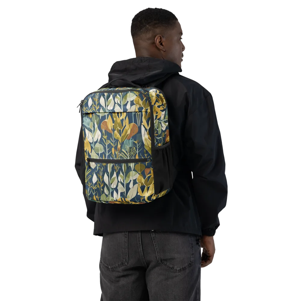 Gilded Understory on Utility Backpack — Back