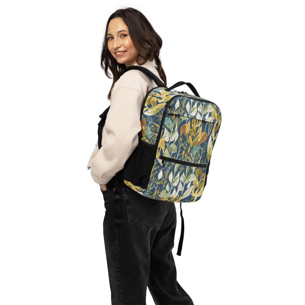 Gilded Understory on Utility Backpack — Back