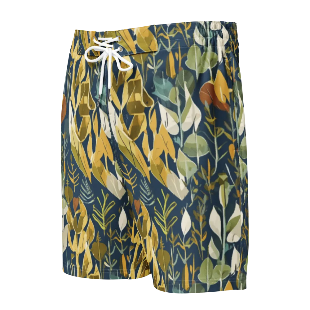Gilded Understory on Men's Board Shorts — Front