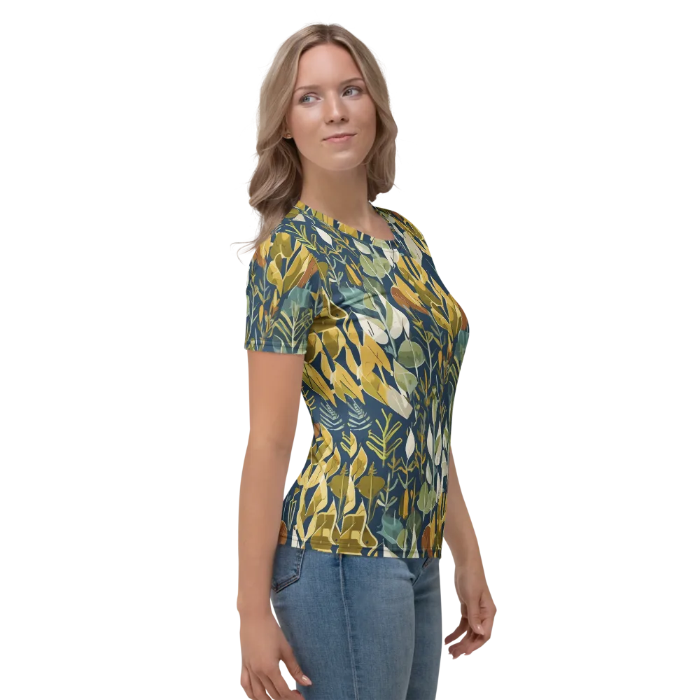 Gilded Understory on Women's Crew Neck T-Shirt — Right