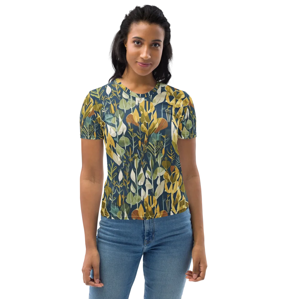 Gilded Understory on Women's Crew Neck T-Shirt — Front