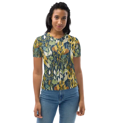 Gilded Understory on a Women's Crew Neck T-Shirt