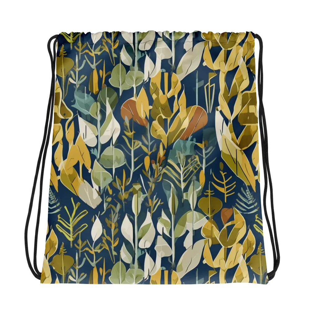 Gilded Understory on Drawstring Bag — Photo
