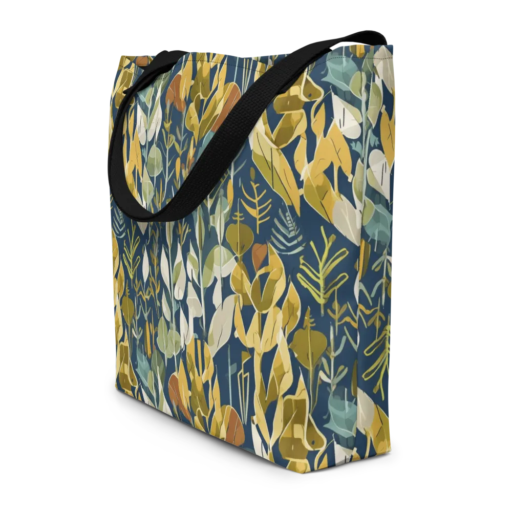 Gilded Understory on Large Tote Bag W/ Pocket — Front
