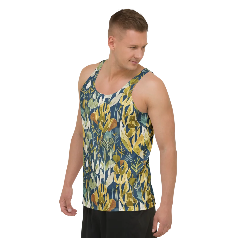 Gilded Understory on Men's Tank Top — Left Front