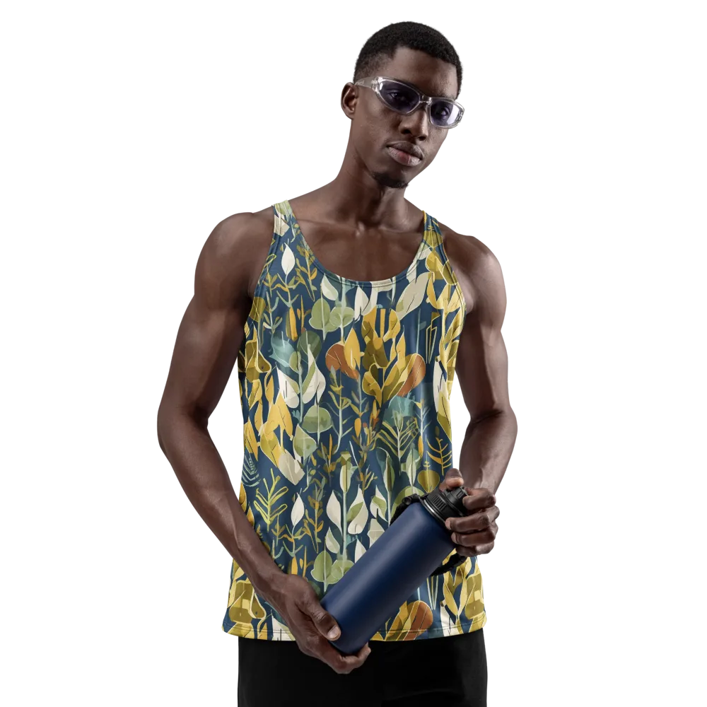 Gilded Understory on Men's Tank Top — Front