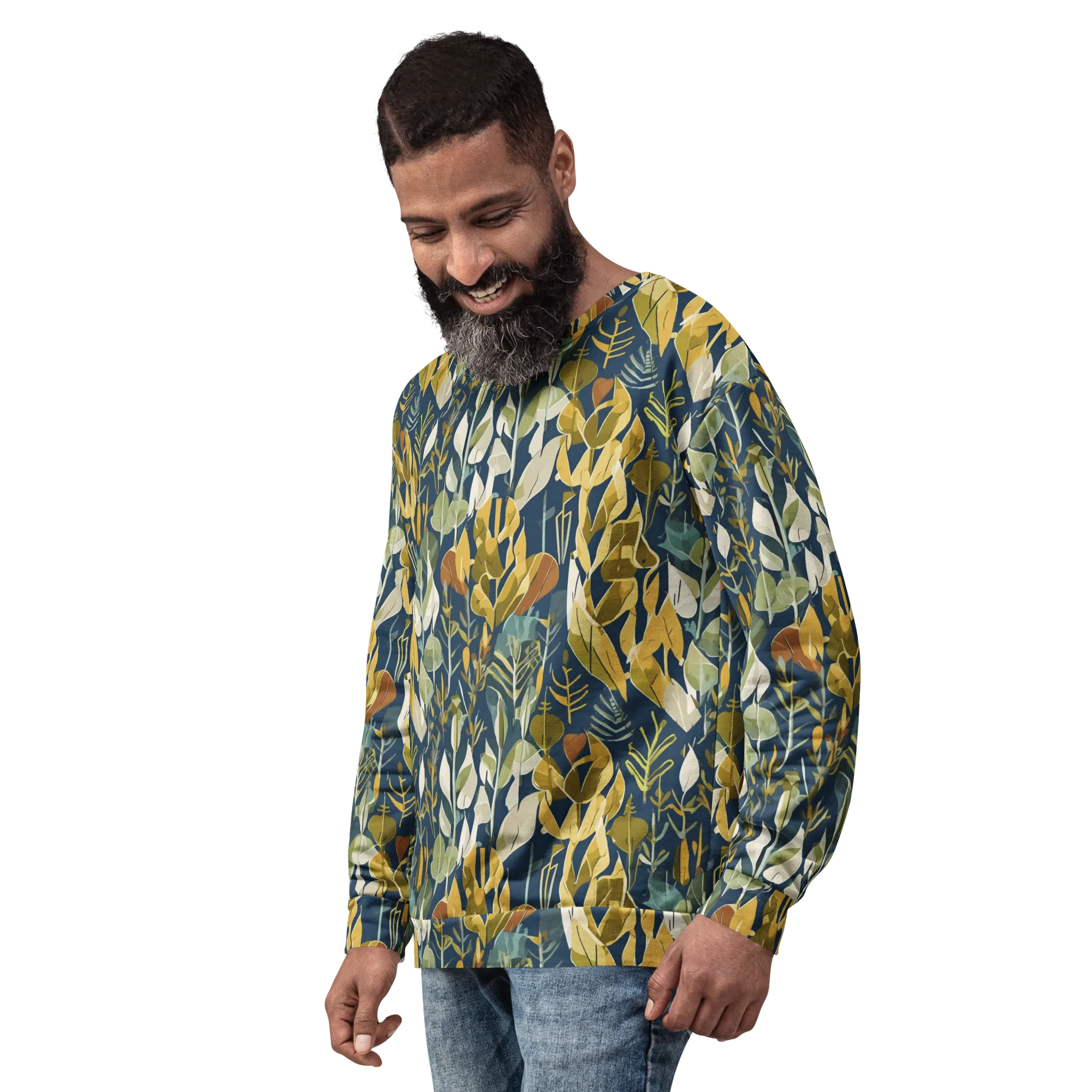Gilded Understory on Sweatshirt — Left Front