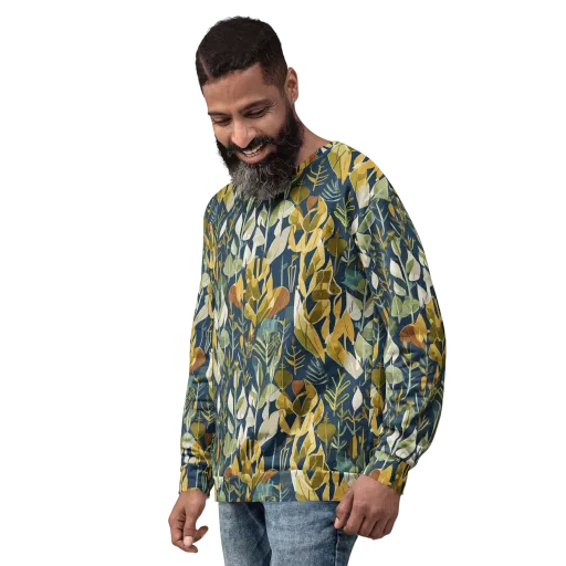 Gilded Understory on a Sweatshirt