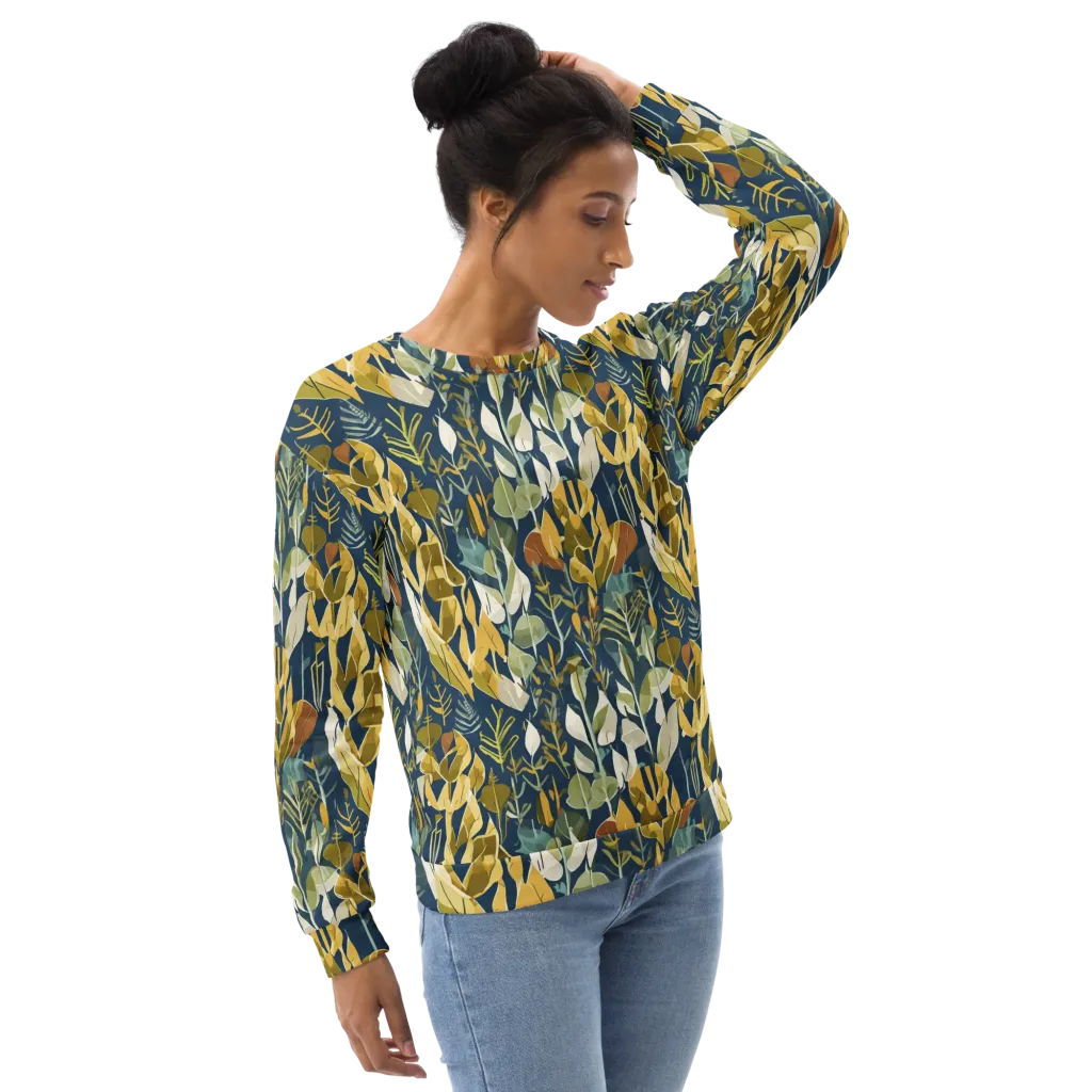 Gilded Understory on Sweatshirt — Right Front