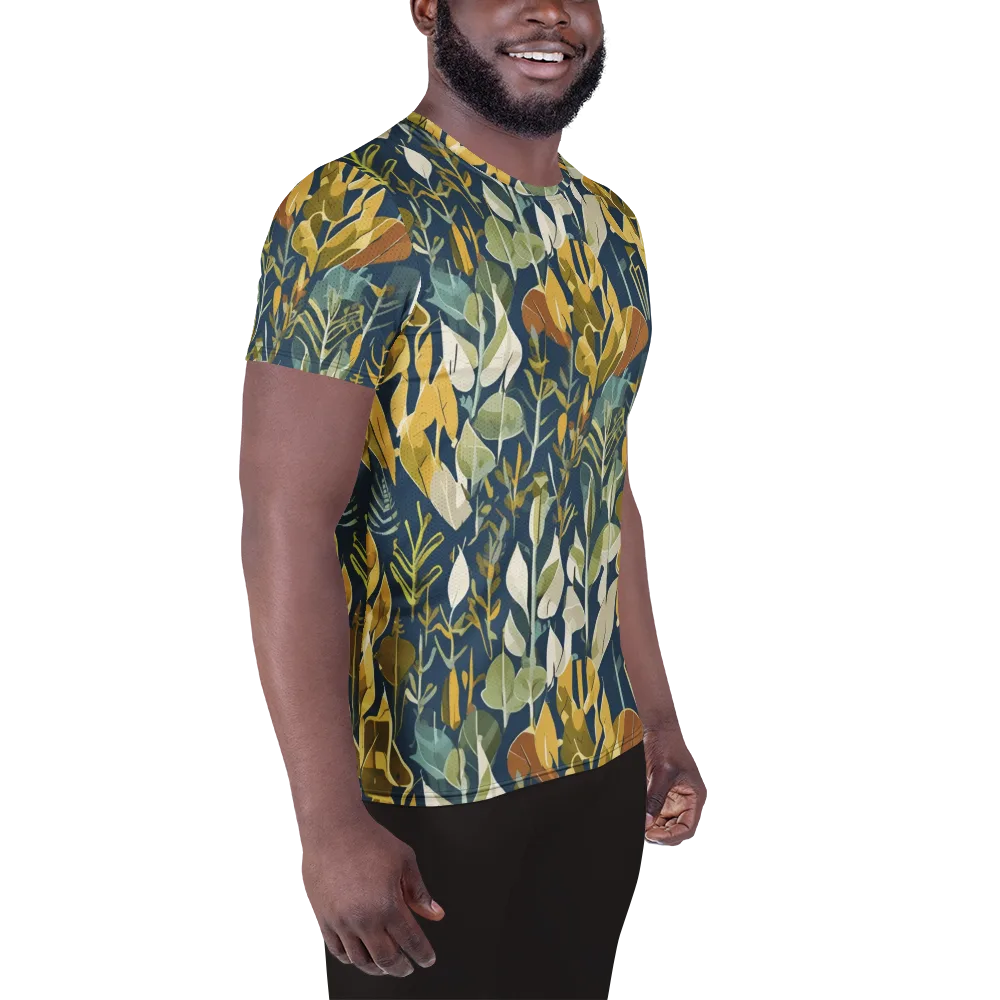 Gilded Understory on Men's Athletic T-Shirt — Right