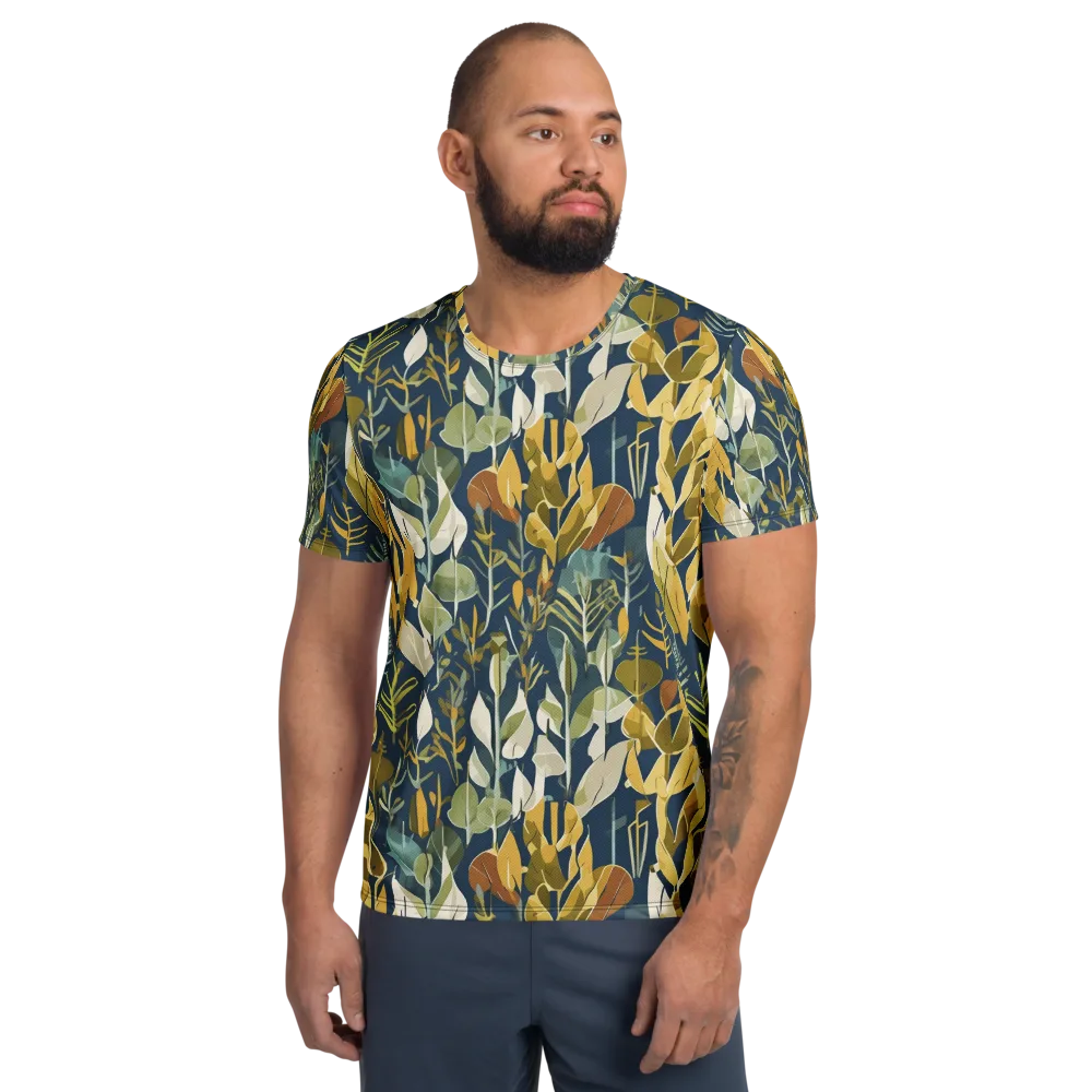 Gilded Understory on Men's Athletic T-Shirt — Front