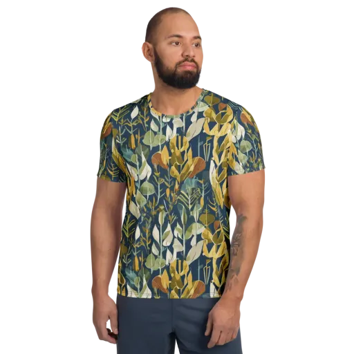 Gilded Understory on a Men's Athletic T-Shirt