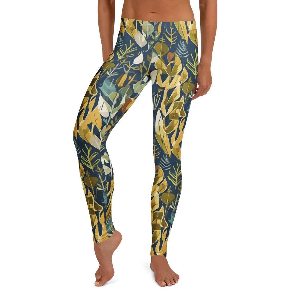 Gilded Understory on Leggings — Front