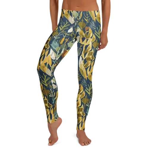 Gilded Understory on a Leggings