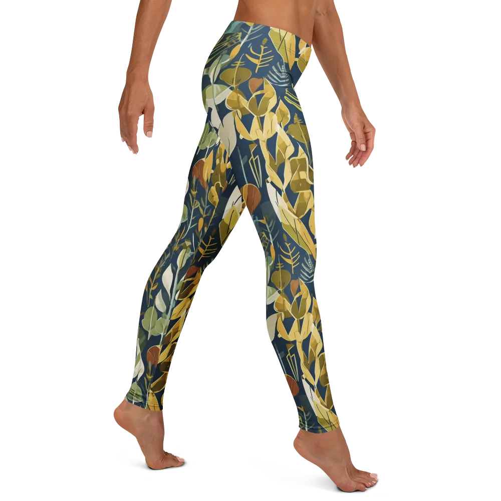 Gilded Understory on Leggings — Right