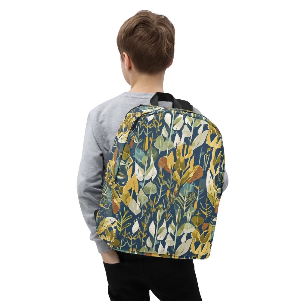 Gilded Understory on Minimalist Backpack — Zoomed-in