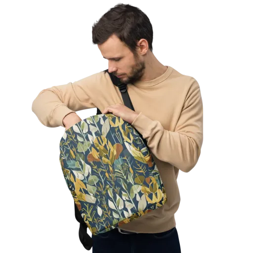 Gilded Understory on a Minimalist Backpack