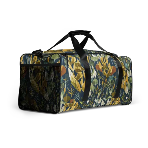 Gilded Understory on a Duffle Bag