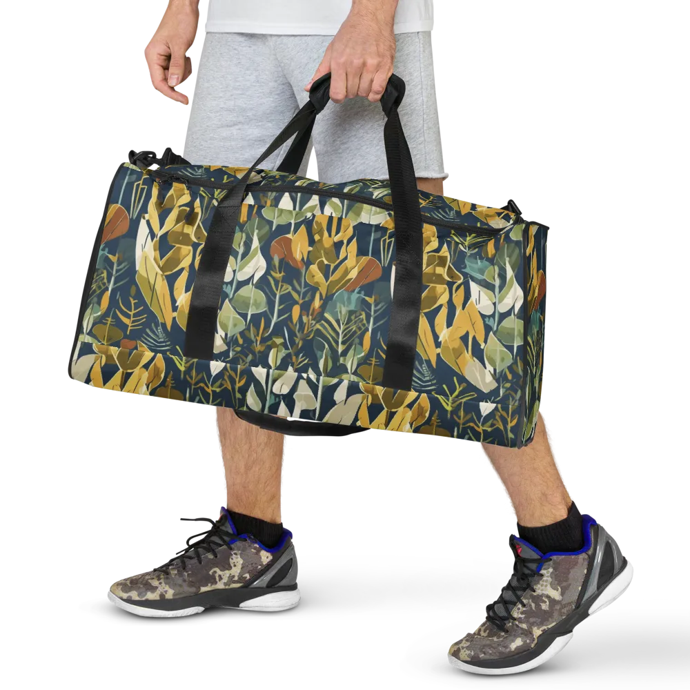 Gilded Understory on Duffle Bag — Front