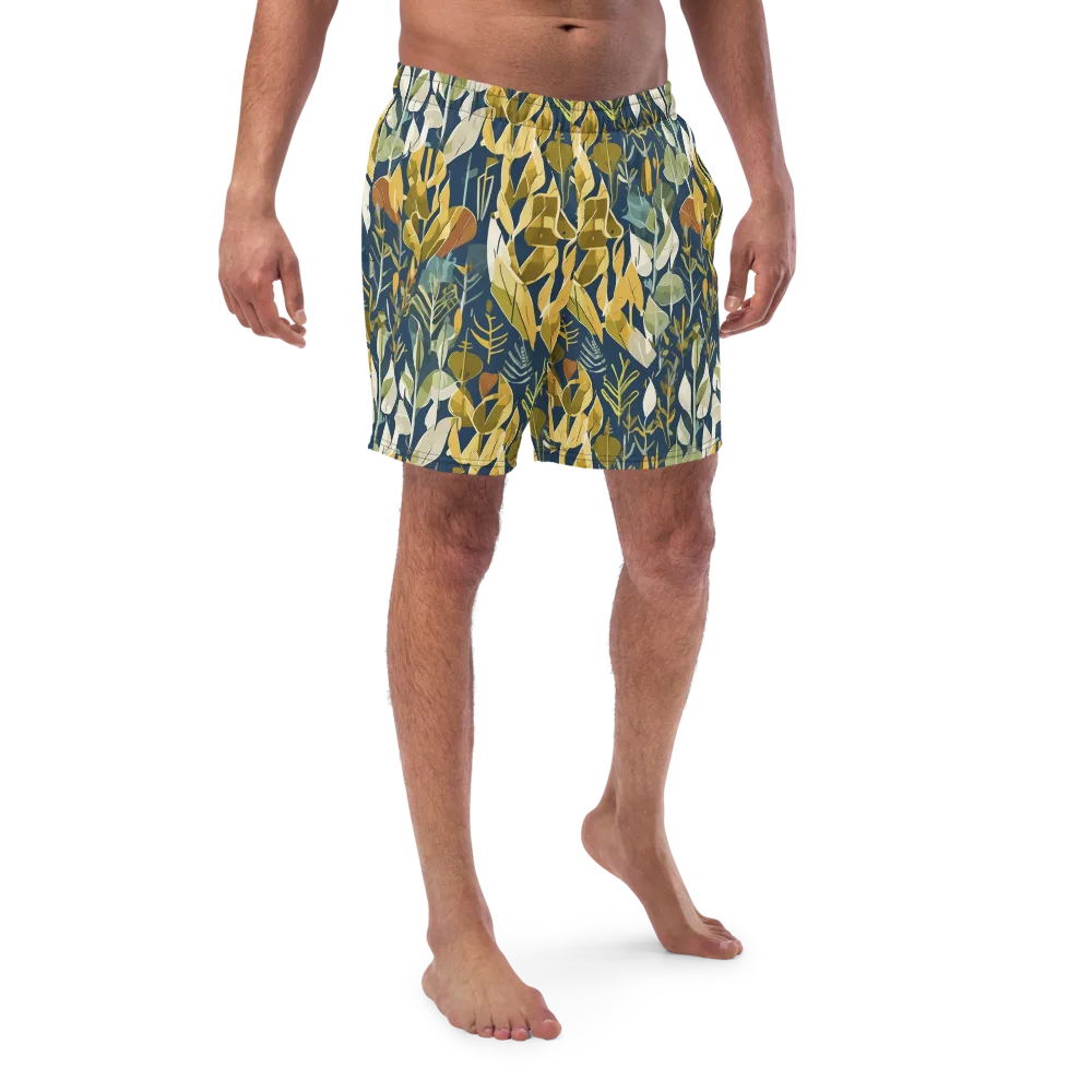 Gilded Understory on Swim Trunks — Front