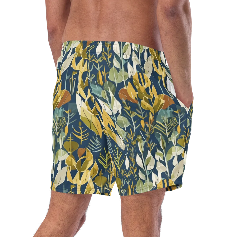 Gilded Understory on Swim Trunks — Right Back