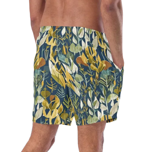 Gilded Understory on a Swim Trunks