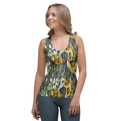 Gilded Understory on a Women's Tank Top