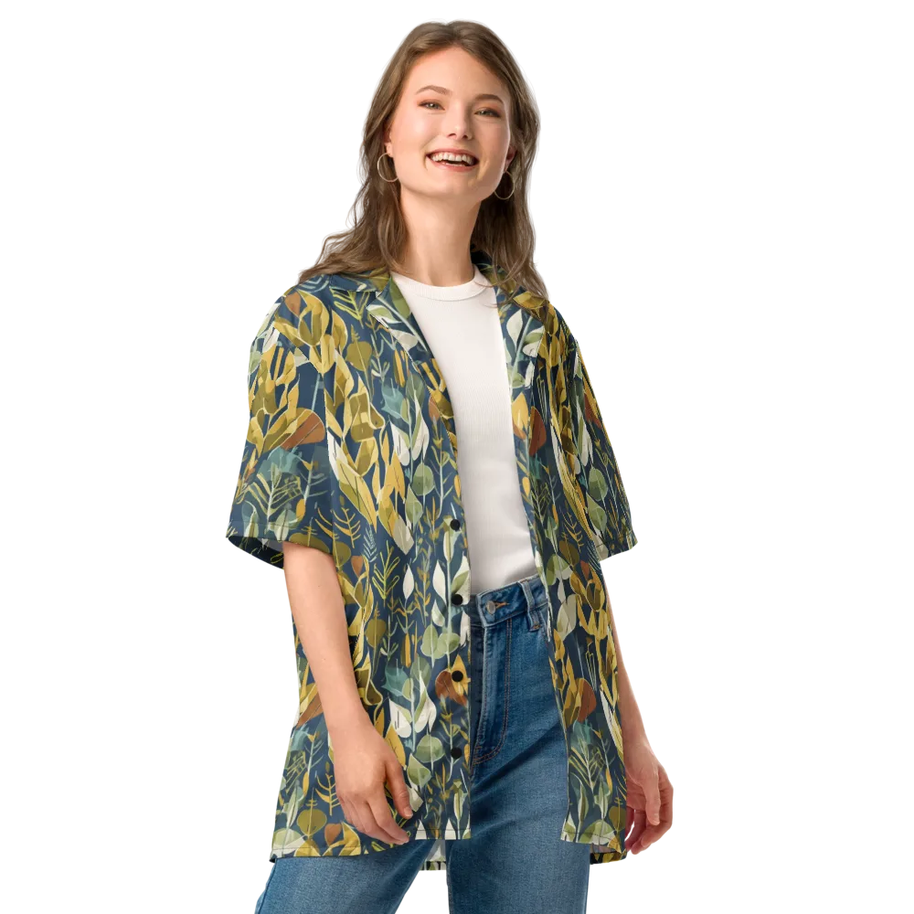 Gilded Understory on Button Shirt — Front