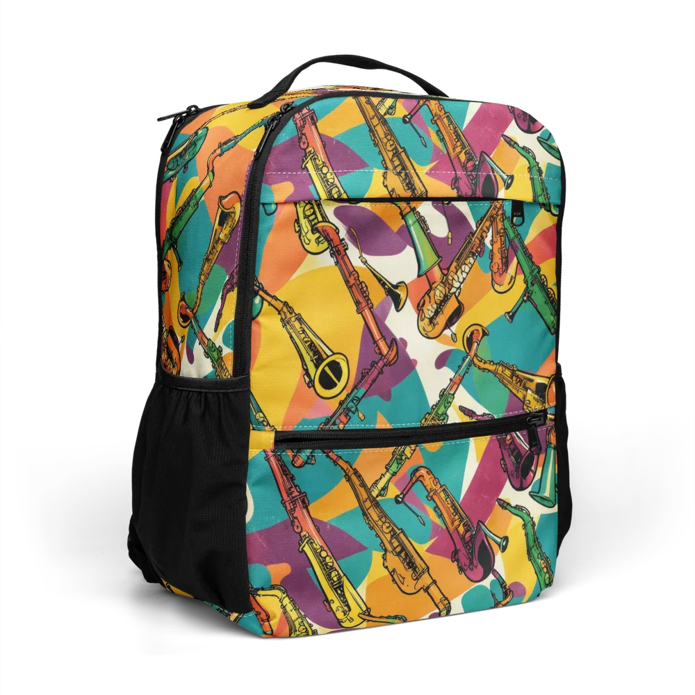 Brass Electric on Utility Backpack — Right Front