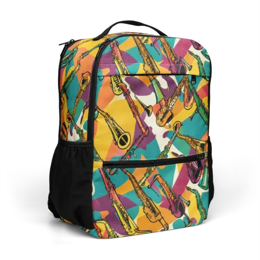 Brass Electric on a Utility Backpack