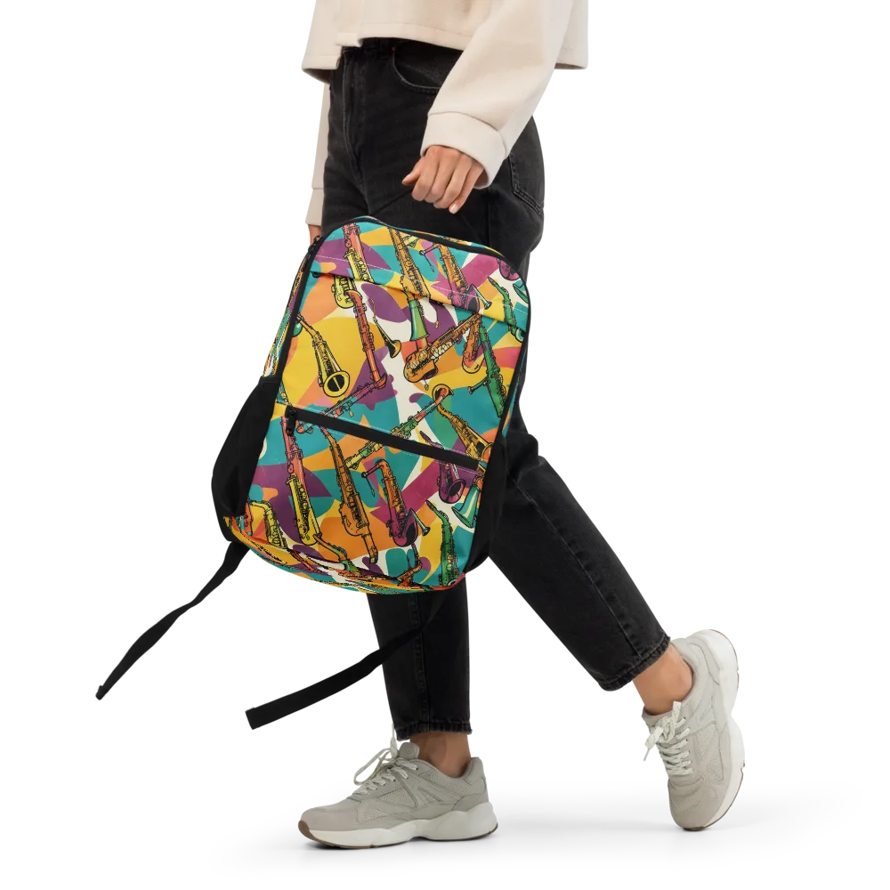 Brass Electric on Utility Backpack — Front