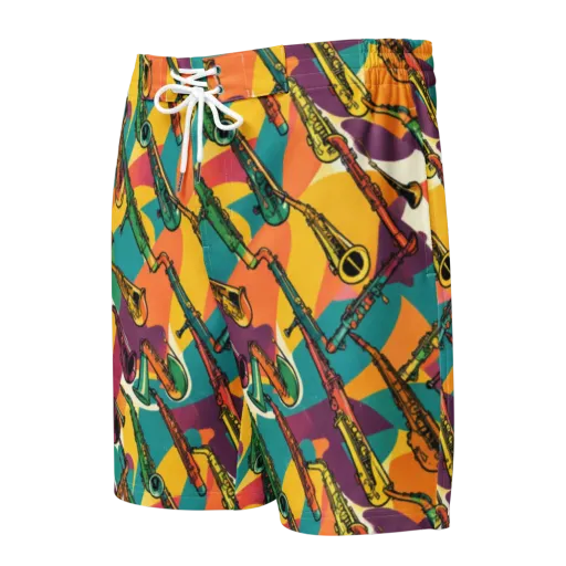 Brass Electric on a Men's Board Shorts