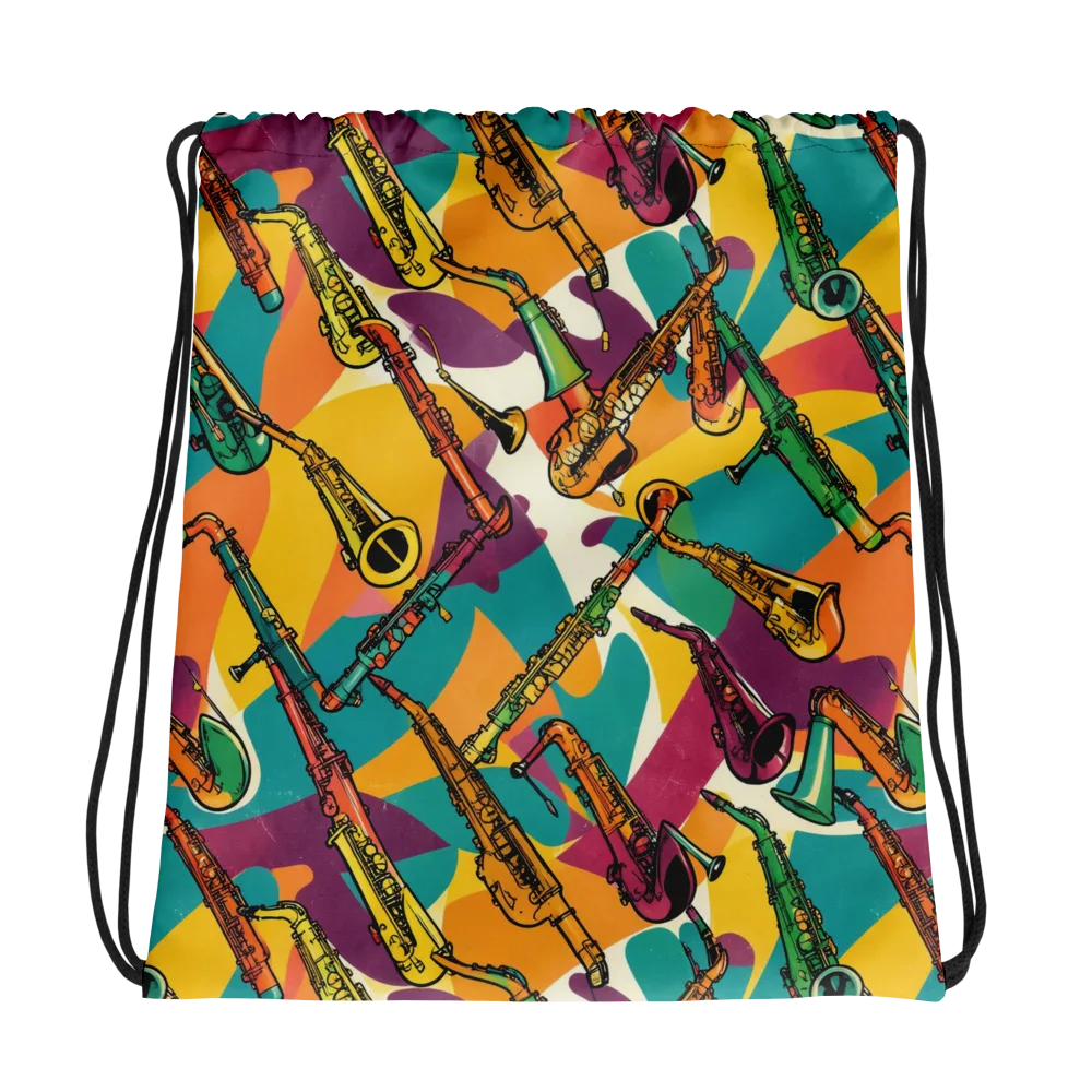Brass Electric on Drawstring Bag — Photo