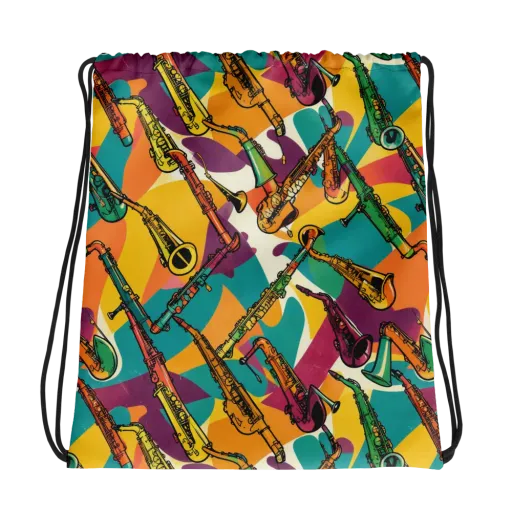 Brass Electric on a Drawstring Bag