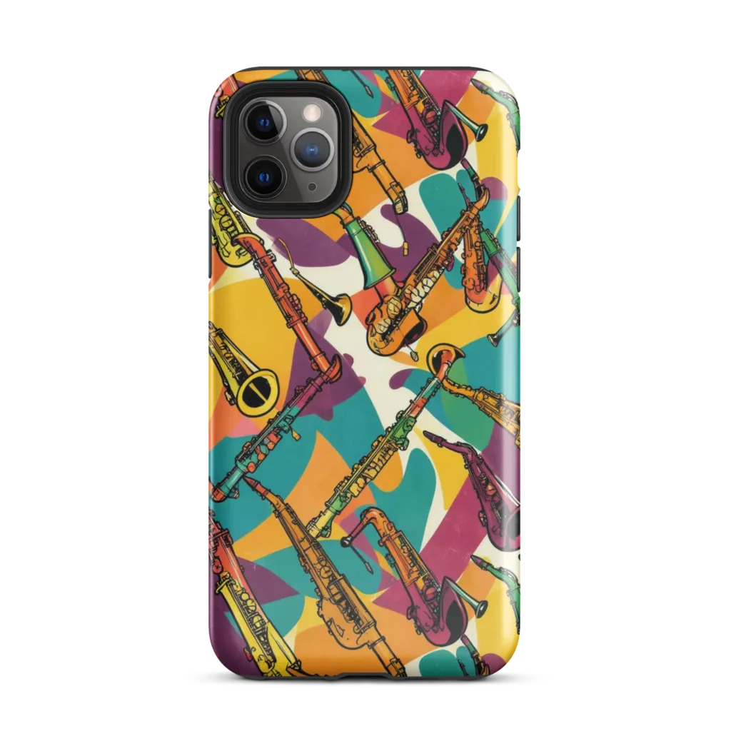 Brass Electric on Tough Case for iPhone® — Front
