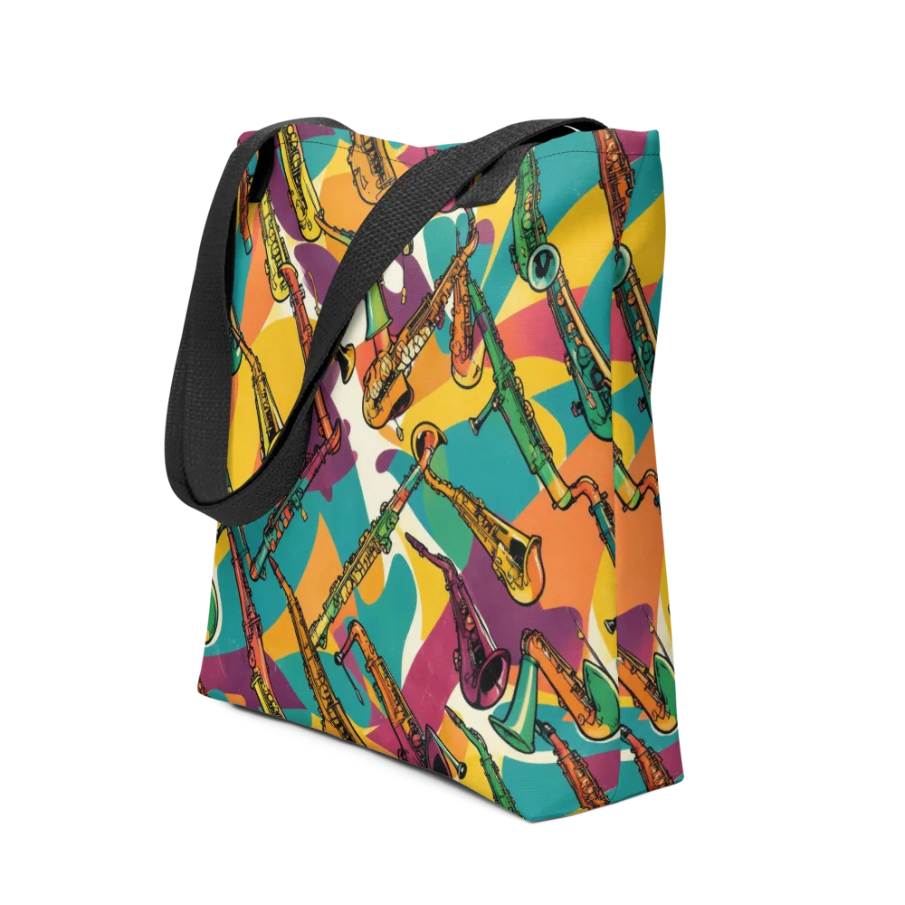 Brass Electric on Tote Bag — Front