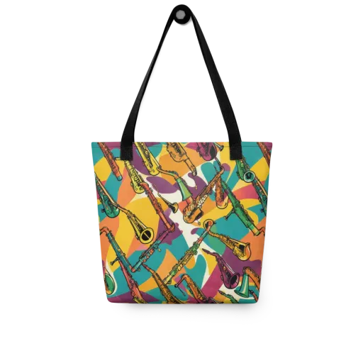 Brass Electric on a Tote Bag