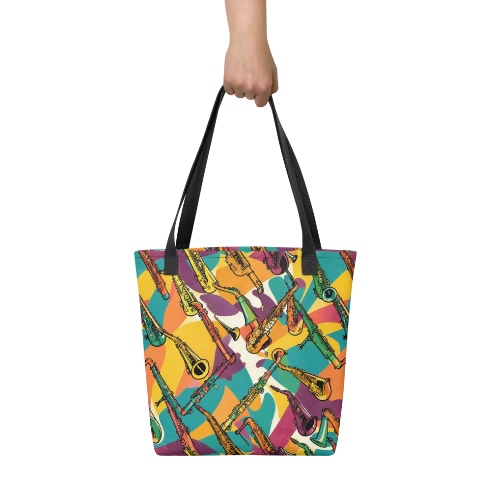 Brass Electric on Tote Bag — Front