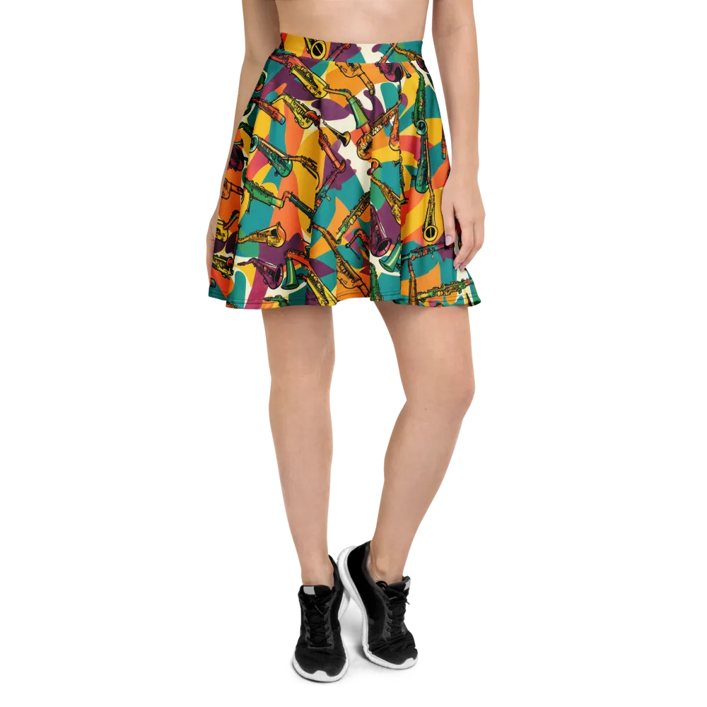 Brass Electric on Skater Skirt — Front