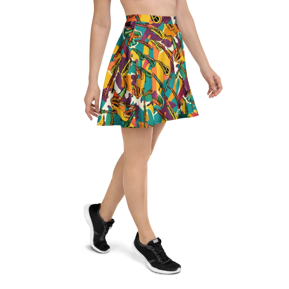 Brass Electric on Skater Skirt — Right
