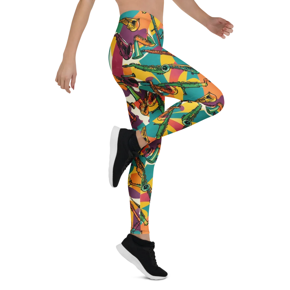 Brass Electric on Leggings — Right