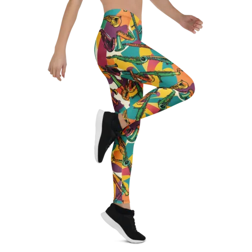 Brass Electric on a Leggings
