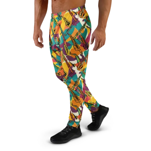 Brass Electric on a Men's Joggers