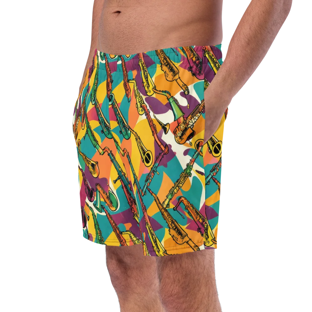 Brass Electric on Swim Trunks — Left Front