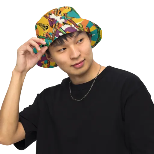 Brass Electric on a Reversible Bucket Hat
