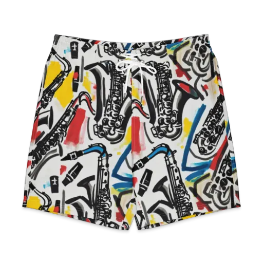 Midnight Rehearsal on a Men's Board Shorts