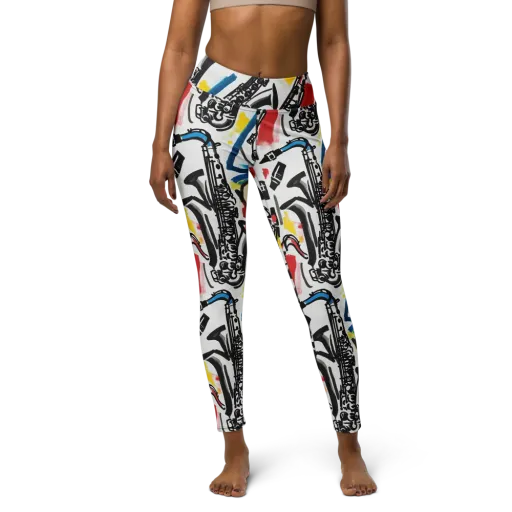 Midnight Rehearsal on a Yoga Leggings