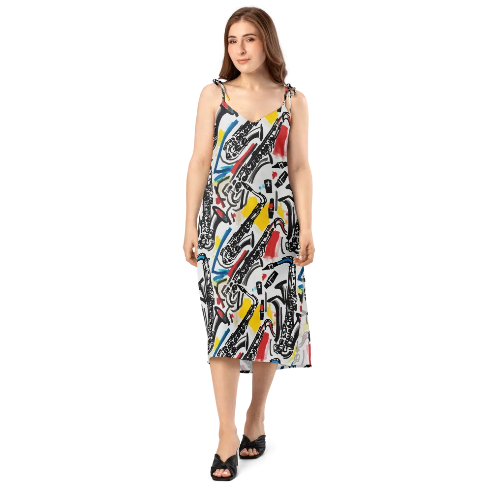 Midnight Rehearsal on Slip Dress — Front