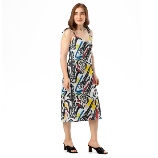 Midnight Rehearsal on a Slip Dress