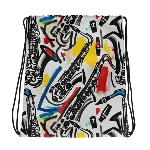 Midnight Rehearsal on a Drawstring Bag